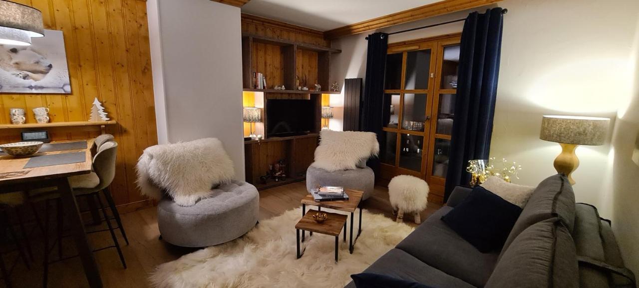 Arc 1950 Appartement De Standing Refuge Du Montagnard, Vue Incroyable Sur Le Montblanc, Skis Aux Pieds Acces Spa Et Piscine Les Arcs (Savoie) Exterior foto