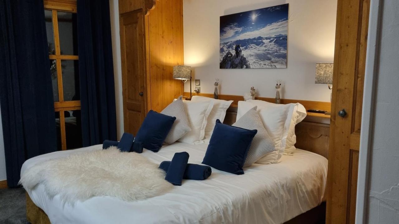 Arc 1950 Appartement De Standing Refuge Du Montagnard, Vue Incroyable Sur Le Montblanc, Skis Aux Pieds Acces Spa Et Piscine Les Arcs (Savoie) Exterior foto